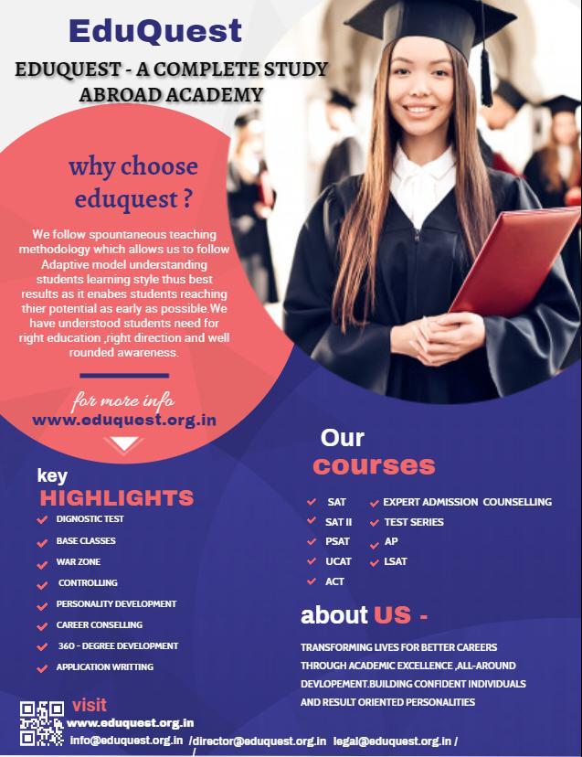 Eduquest - A Complete Study Abroad Academy